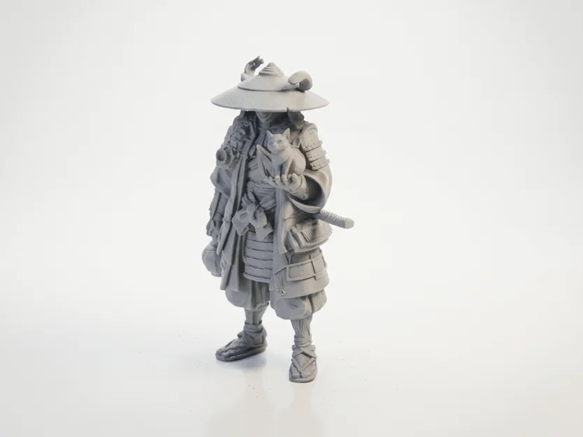Mô hình Samurai Warrior Fantasy in 3D cực kỳ chi tiết - Image 1