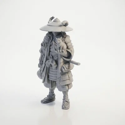 Mô hình Samurai Warrior Fantasy in 3D cực kỳ chi tiết