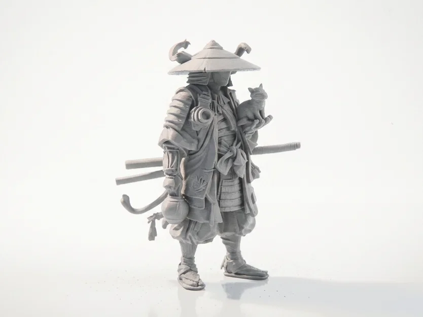 Mô hình Samurai Warrior Fantasy in 3D cực kỳ chi tiết - Image 2