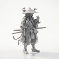 Mô hình Samurai Warrior Fantasy in 3D cực kỳ chi tiết - Thumbnail 2