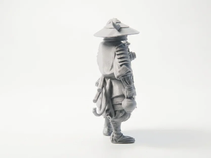 Mô hình Samurai Warrior Fantasy in 3D cực kỳ chi tiết - Image 3