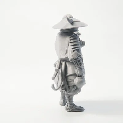 Mô hình Samurai Warrior Fantasy in 3D cực kỳ chi tiết