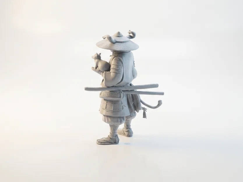 Mô hình Samurai Warrior Fantasy in 3D cực kỳ chi tiết - Image 4