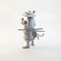 Mô hình Samurai Warrior Fantasy in 3D cực kỳ chi tiết - Thumbnail 4