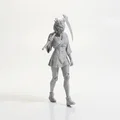 Mô hình 3D Samurai Cầm Lưỡi Hái - Chiến Binh Giả Tưởng - Thumbnail 2
