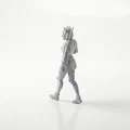 Mô hình 3D Samurai Cầm Lưỡi Hái - Chiến Binh Giả Tưởng - Thumbnail 4