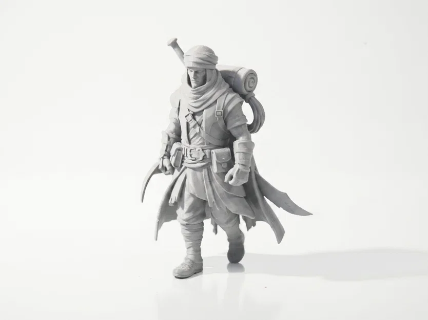 Mô hình 3D Warrior Scavenger Fantasy - Sẵn sàng để in - Image 1