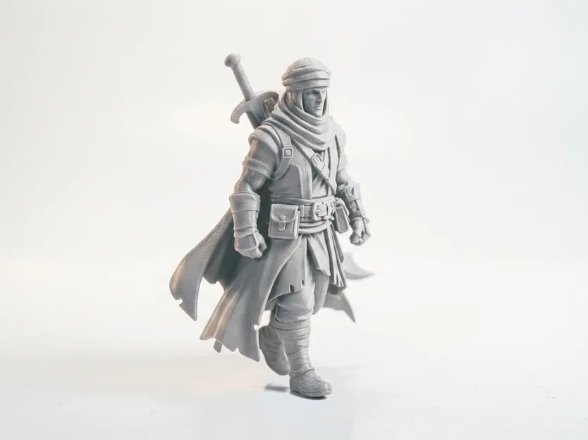 Mô hình 3D Warrior Scavenger Fantasy - Sẵn sàng để in - Image 2
