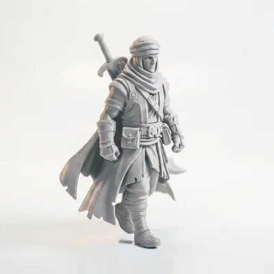 Mô hình 3D Warrior Scavenger Fantasy - Sẵn sàng để in