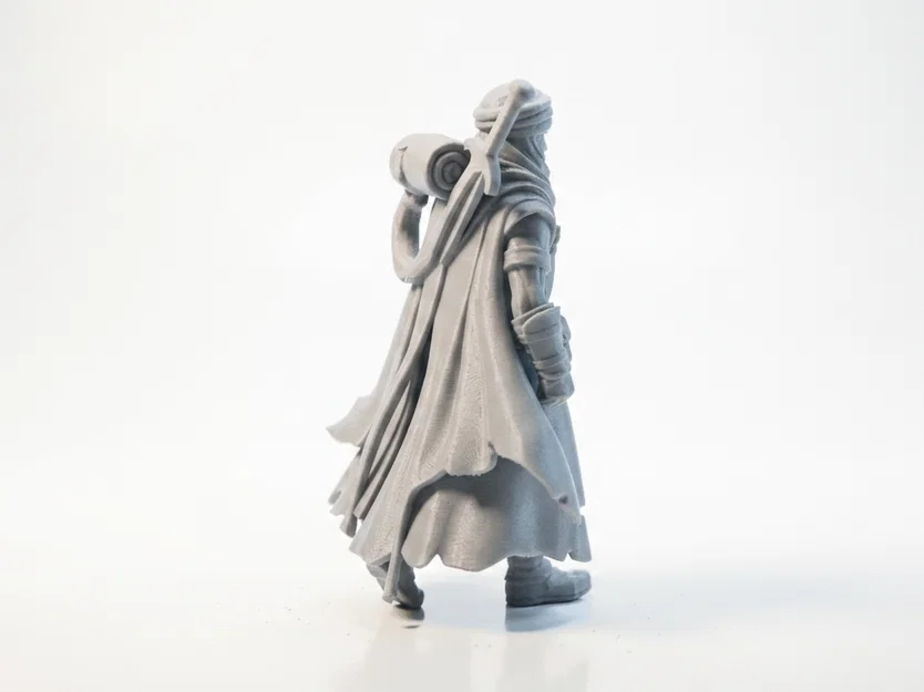 Mô hình 3D Warrior Scavenger Fantasy - Sẵn sàng để in - Image 3