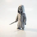 Mô hình 3D Tượng bán thân Quái vật Scream - Sinh vật Fantasy - Thumbnail 1