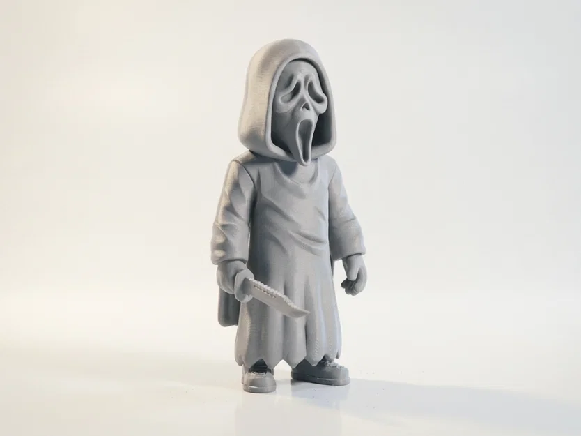 Mô hình 3D Tượng bán thân Quái vật Scream - Sinh vật Fantasy - Image 2