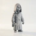 Mô hình 3D Tượng bán thân Quái vật Scream - Sinh vật Fantasy - Thumbnail 2