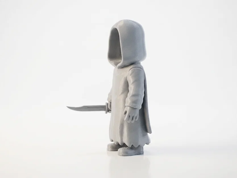 Mô hình 3D Tượng bán thân Quái vật Scream - Sinh vật Fantasy - Image 4