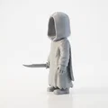 Mô hình 3D Tượng bán thân Quái vật Scream - Sinh vật Fantasy - Thumbnail 4