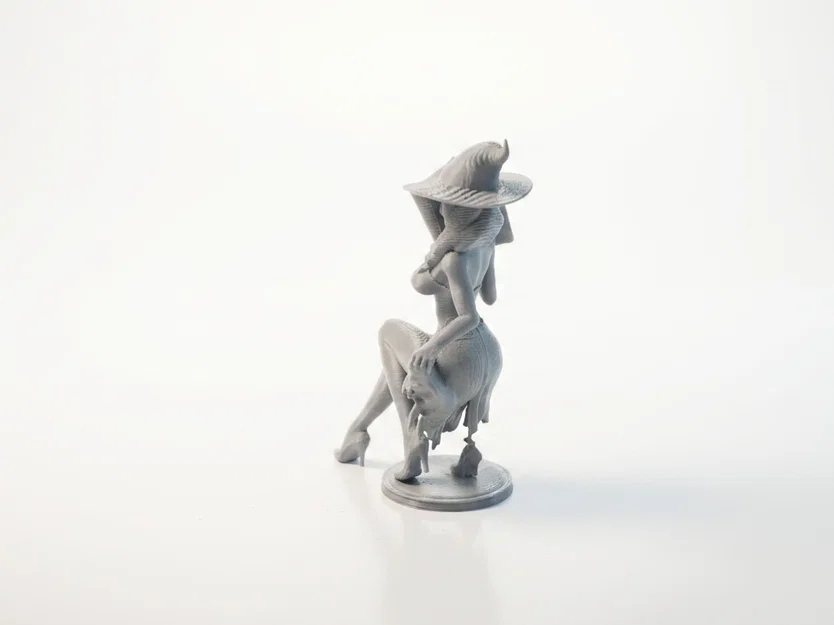 Mô hình phù thủy ngồi phong cách Fantasy - File in 3D thần thoại - Image 4