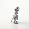 Mô hình phù thủy ngồi phong cách Fantasy - File in 3D thần thoại - Thumbnail 4