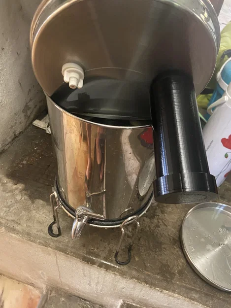 Hộp lọc làm mềm nước có thể nạp lại cho Berkey & Purewell K-Series (Kèm file STEP) - Image 1