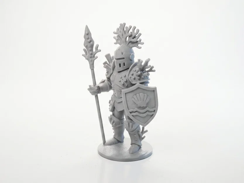 Mô hình 3D Chiến binh Hiệp sĩ biển (Sea Knight Warrior) dành cho in 3D - Image 1