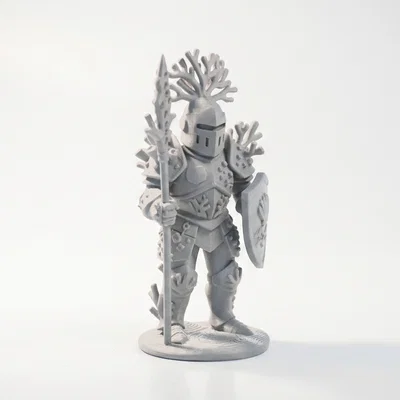 Mô hình 3D Chiến binh Hiệp sĩ biển (Sea Knight Warrior) dành cho in 3D