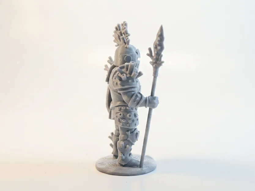 Mô hình 3D Chiến binh Hiệp sĩ biển (Sea Knight Warrior) dành cho in 3D - Image 3
