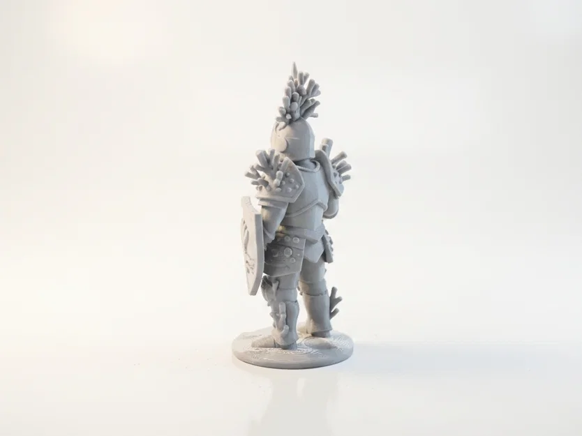 Mô hình 3D Chiến binh Hiệp sĩ biển (Sea Knight Warrior) dành cho in 3D - Image 4