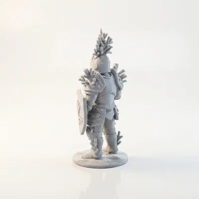 Mô hình 3D Chiến binh Hiệp sĩ biển (Sea Knight Warrior) dành cho in 3D