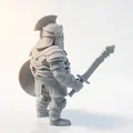Mô hình 3D Hiệp Sĩ Giáp Trụ - Phiên Bản Giả Tưởng - Thumbnail 3