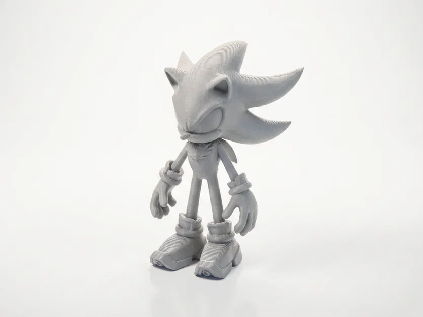 Mô hình Shadow Hedgehog Gaming 3D Printable - Image 1