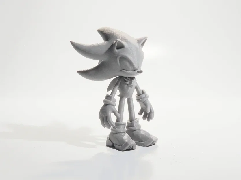 Mô hình Shadow Hedgehog Gaming 3D Printable - Image 2