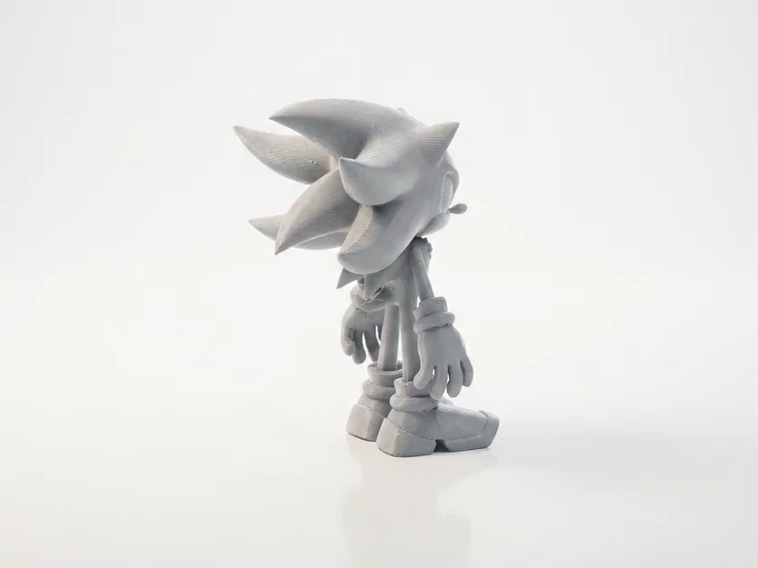 Mô hình Shadow Hedgehog Gaming 3D Printable - Image 3