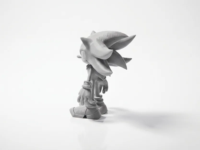Mô hình Shadow Hedgehog Gaming 3D Printable - Image 4