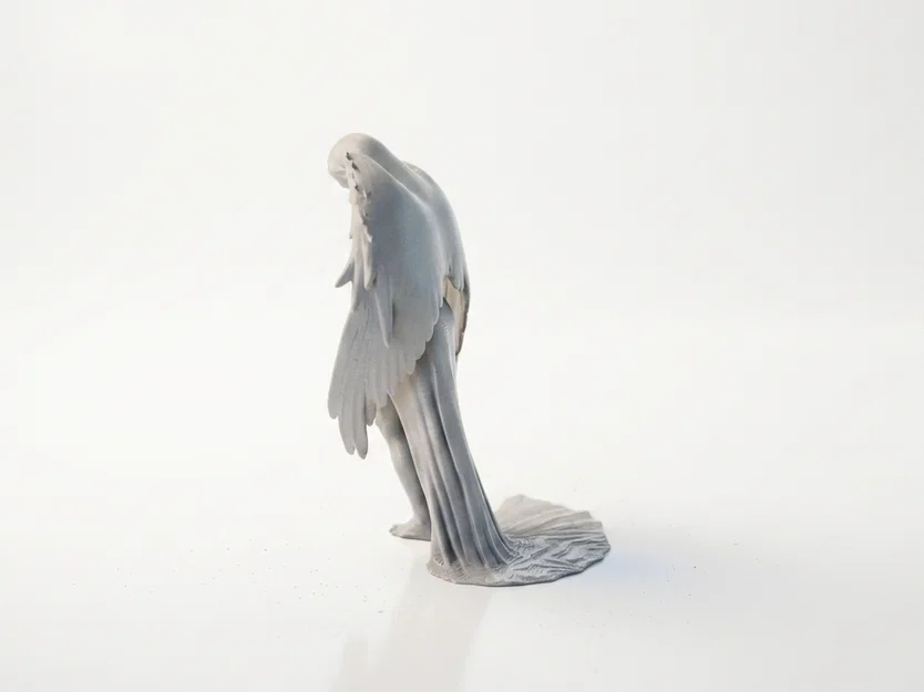 Mô hình 3D Thiên Thần Say Giấc (Sleeping Angel Figurine) - Fantasy - Image 4