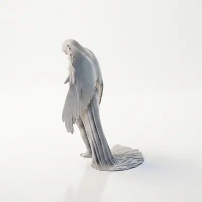 Mô hình 3D Thiên Thần Say Giấc (Sleeping Angel Figurine) - Fantasy