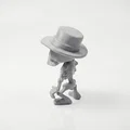 Mô hình 3D Bộ xương đội mũ phong cách Fantasy - Thumbnail 4
