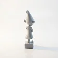Mô hình yêu tinh Elf đơn giản - Tượng thần thoại fantasy in 3D - Thumbnail 4