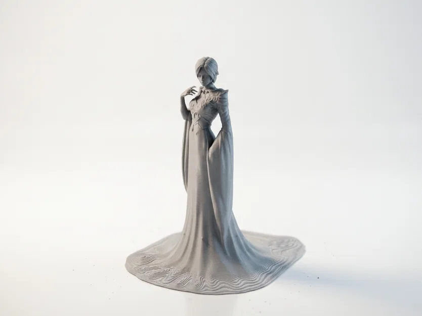 Mô hình nữ pháp sư (Sorceress) - Tượng thần thoại giả tưởng in 3D - Image 1