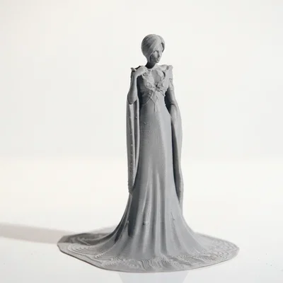 Mô hình nữ pháp sư (Sorceress) - Tượng thần thoại giả tưởng in 3D