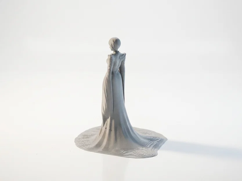 Mô hình nữ pháp sư (Sorceress) - Tượng thần thoại giả tưởng in 3D - Image 4