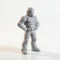 Mô hình chiến binh không gian mặc giáp - File 3D in ấn giả tưởng - Thumbnail 2