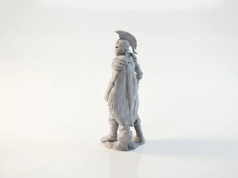 Mô hình tượng chiến binh Spartan in 3D phong cách Fantasy - Image 4