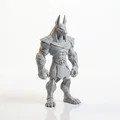 Mô hình 3D Sphinx Guardian - Tượng thần thoại giả tưởng đầy uy quyền - Thumbnail 2