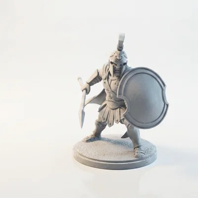 Mô hình chiến binh Spartan - File in 3D Fantasy