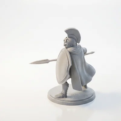 Mô hình chiến binh Spartan - File in 3D Fantasy