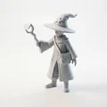 Mô hình Phù thủy trẻ Fantasy in 3D - Thumbnail 1