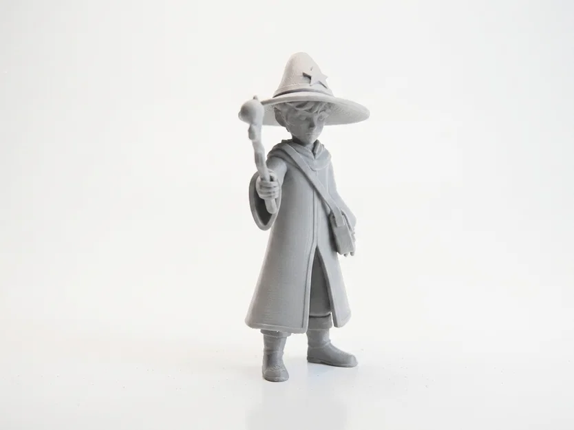 Mô hình Phù thủy trẻ Fantasy in 3D - Image 2