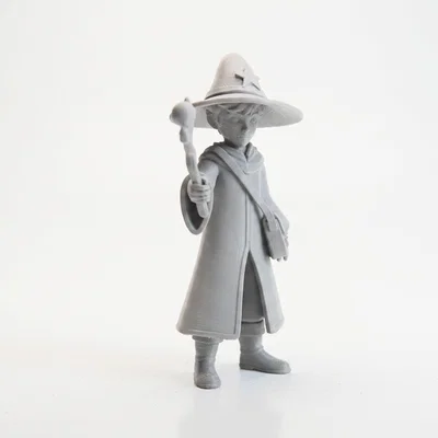 Mô hình Phù thủy trẻ Fantasy in 3D
