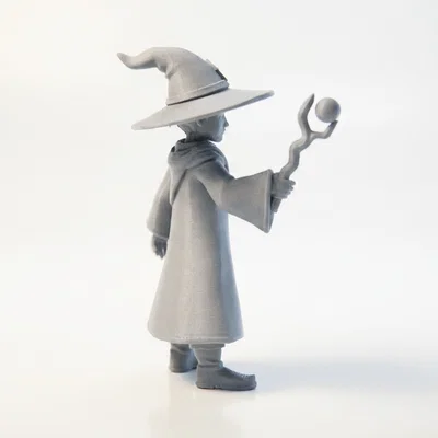 Mô hình Phù thủy trẻ Fantasy in 3D
