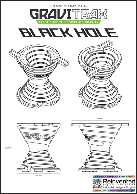 Phễu Hố Đen Gravitrax (Gravitrax BlackHole Funnel) - Image 8