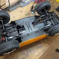 Chassis Custom Trail Finder 2 dựa trên thanh ray carbon SCX10 / Wheelbase 11,2" (284mm) - Thumbnail 6